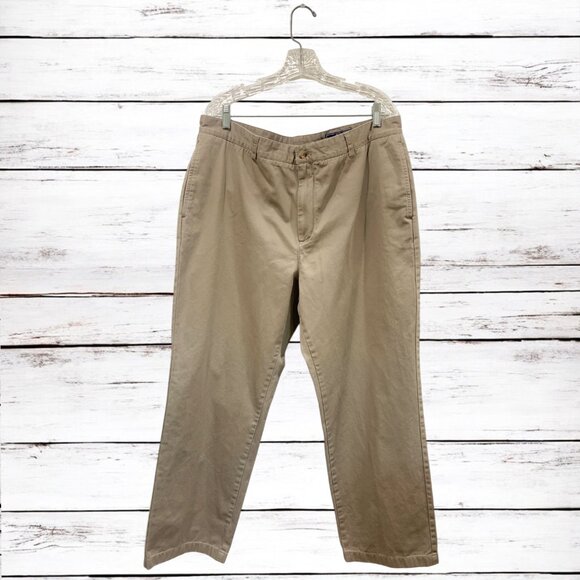Vineyard Vines Pants Mens 40x30 Khaki Straight Leg Shep Ian Classic Golf Chino - Picture 2 of 11